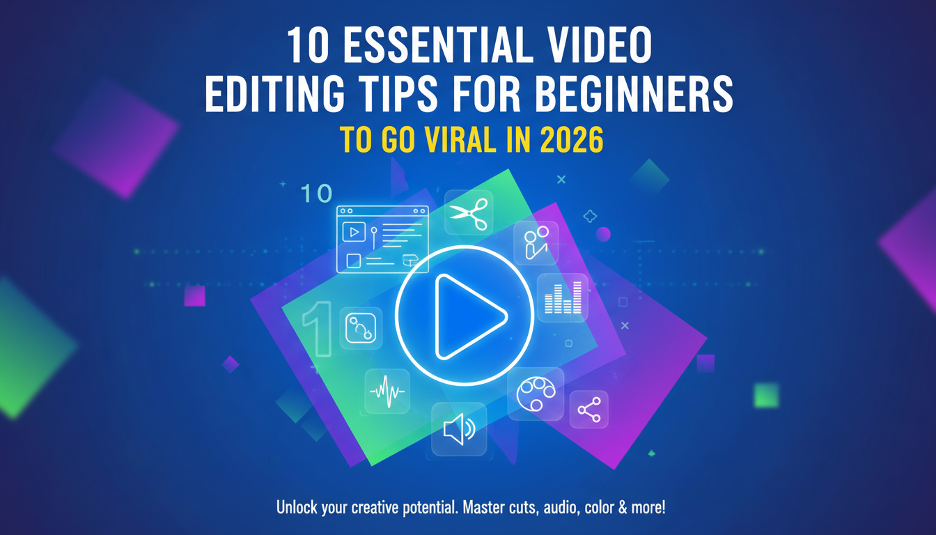 10 Essential Video Editing Tips for Beginners to Go Viral in 2026